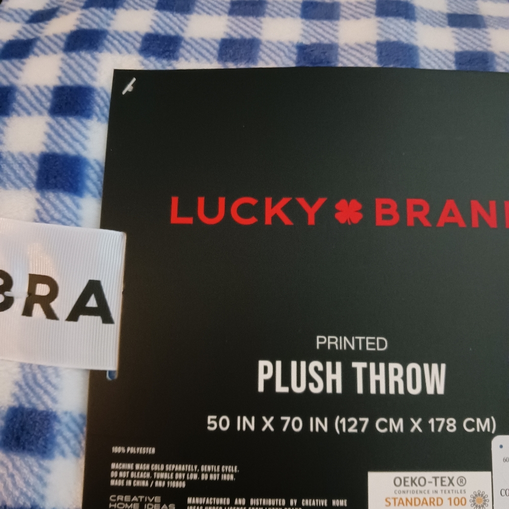 Lucky brand throw